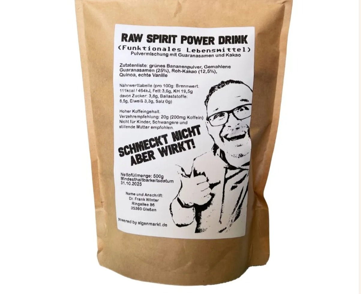 Raw Spirit Power Drink